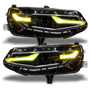Oracle 19-21 Chevy Camaro LS/LT RGB+A Headlight DRL Kit - ColorSHIFT w/o Controller