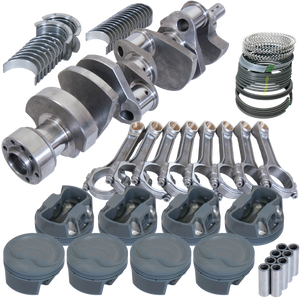 Eagle Chevy LT1350 1Pc 3.750in Crank 6.000in I-Beam Rods -16cc 4.030in Pistons Rotating Assembly