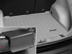 WeatherTech 17+ Jeep Compass Cargo Liners w/ Bumper Protector - Grey (Cargo Tray in Lowest Position)