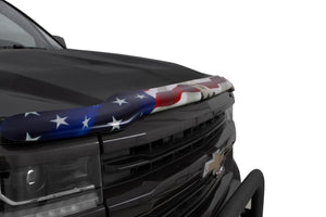 Husky Liners 09-14 Ford F-150 (Excl. Raptor) Behind Grille Hood Shield - American Flag w/ Eagle