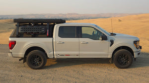 Rally Armor 21-26 Ford F-150 (Excl. Raptor) Black UR Mud Flap w/White Logo
