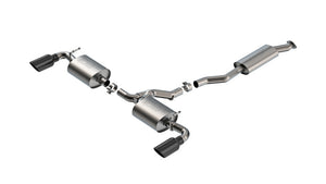 Borla 19-25 Toyota RAV4 (excl. Hybrid) 2.25 S-Type Cat Back Exhaust - Black Chrome