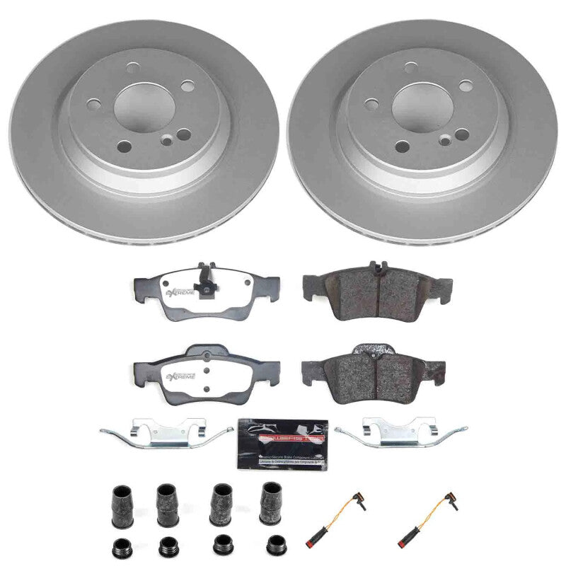 Power Stop 03-06 Mercedes-Benz S500 Rear Z26 Coated Brake Kit
