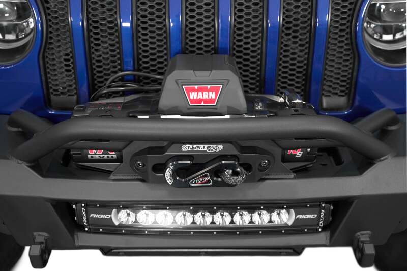 Addictive Desert Designs18-24 Jeep Wrangler JL / 18-24 Jeep Gladiator JT Phantom Winch Rear Bumper