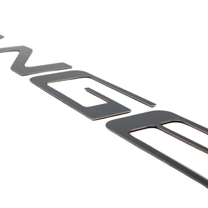 Putco 19-20 Ford Ranger - Black Platinum Tailgate Letters RANGER