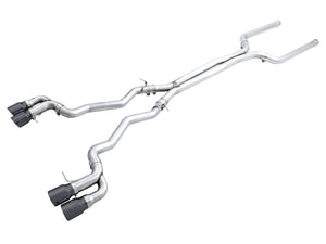 AWE Tuning 18-19 BMW M5 (F90) 4.4T AWD Cat-Back Exhaust - Track Edition (Diamond Black Tips)
