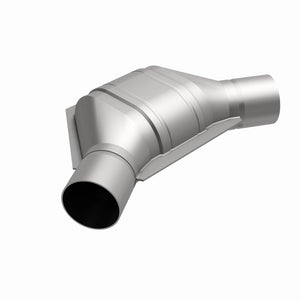 MagnaFlow Universal Catalytic Converter 2 inch Angled O/O PC2 Front