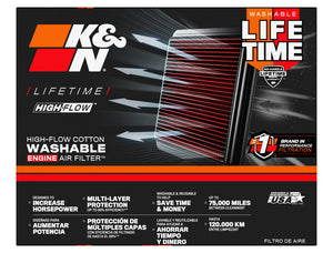 K&N BMW Drop In Air Filter