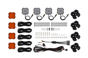 Diode Dynamics Roof Rack Scene Light Dual Color - Red/White - Kit