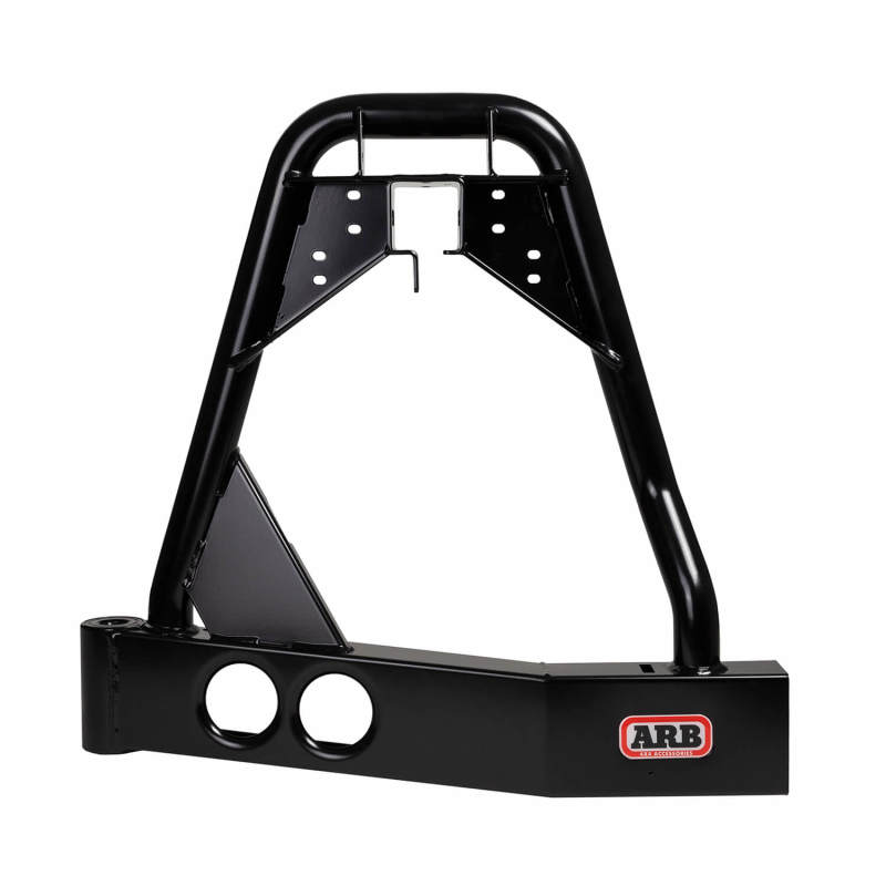 ARB W/Carrier Rear Step Towbar Lhs Blk 80 Series