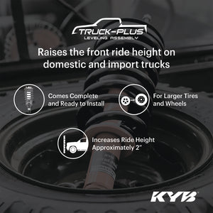 KYB Shocks & Struts Truck-Plus Leveling Assembly 07-21 Toyota Tundra Front Left (Exc. TRD Pro)