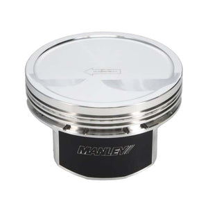 Manley Chevy LS Series 4.001in Bore 1.115in CH -10cc Platinum Series Pistons - Set of 8
