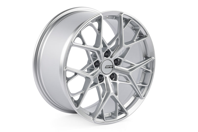 APR A02 Flow Formed - 18x8.5 - 5x112 - ET45 - 66.5mm Center Bore - Hyper Silver Wheel