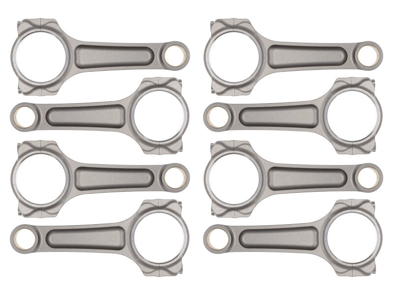 Manley Small Block Chevrolet 6.000in 2.100in Crankshaft I-Beam Connecting Rods - Set of 8