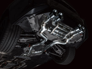 AWE Tuning 23-24 BMW G87 M2 SwitchPath Edition Exhaust - Chrome Silver Tips