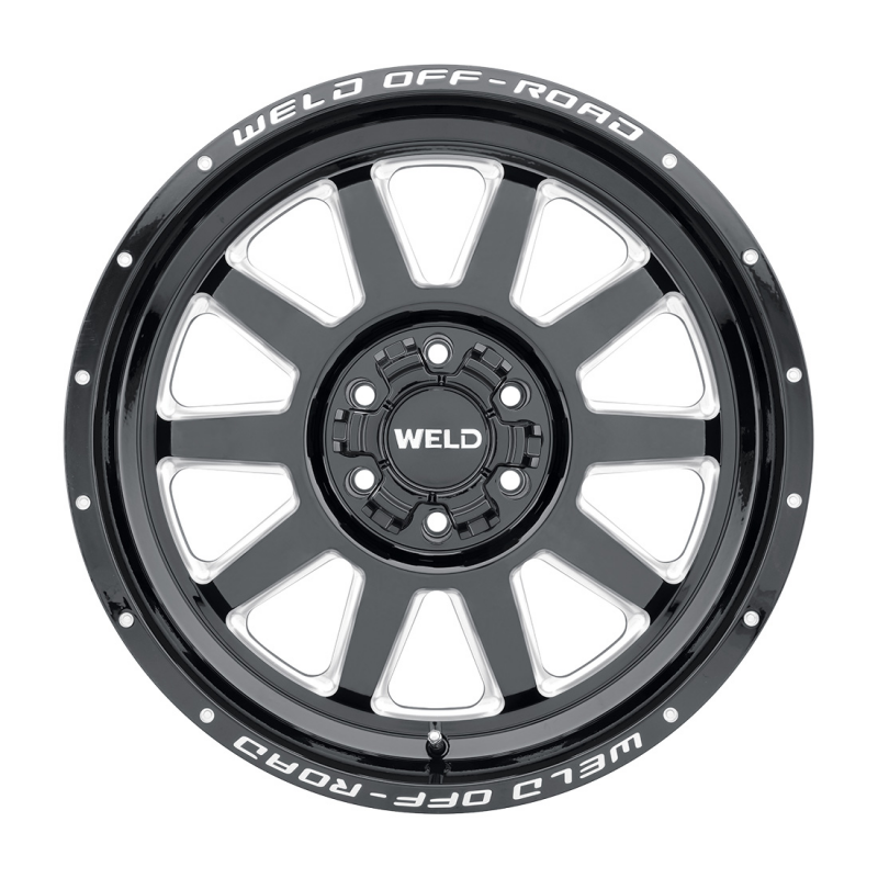 Weld Stealth 20x10 / 6x135 / 4.76 BS / 106.1 HB - Gloss Black Milled - Non-BL Wheel