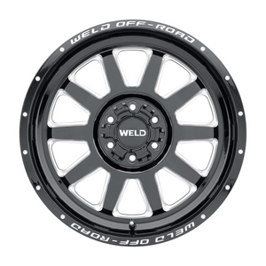 Weld Stealth 20x9 / 6x135 / 5 BS / 106.1 HB - Gloss Black Milled - Non-BL Wheel