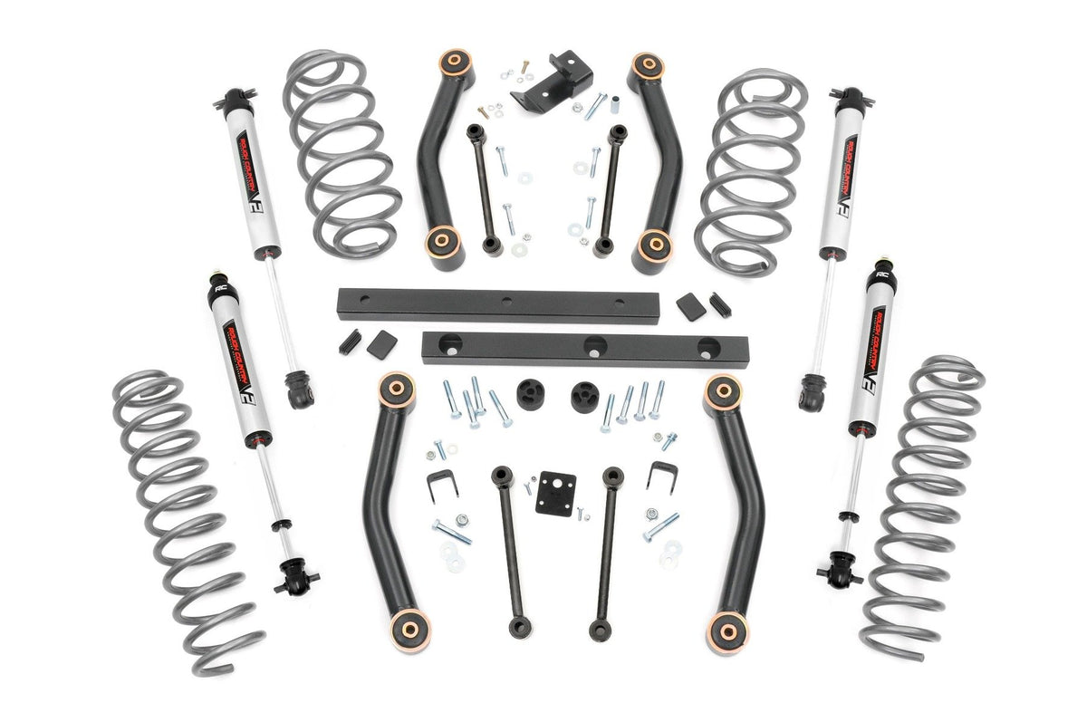 Rough Country 4 Inch Lift Kit | Jeep Wrangler TJ 4WD (2003-2006)