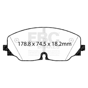 EBC 17+ Volkswagen Atlas 2.0L Turbo Ultimax Front Brake Pads