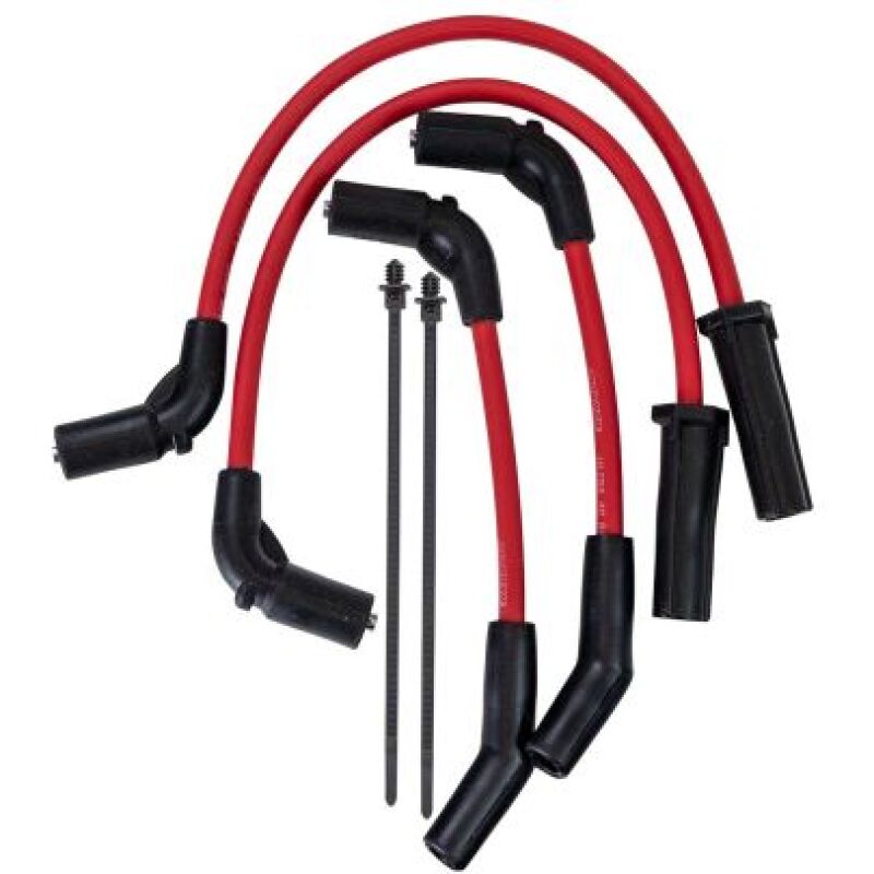 Moroso 2024+ Harley-Davidson M8 Touring Ultra 40 Ignition Wire Set - Red