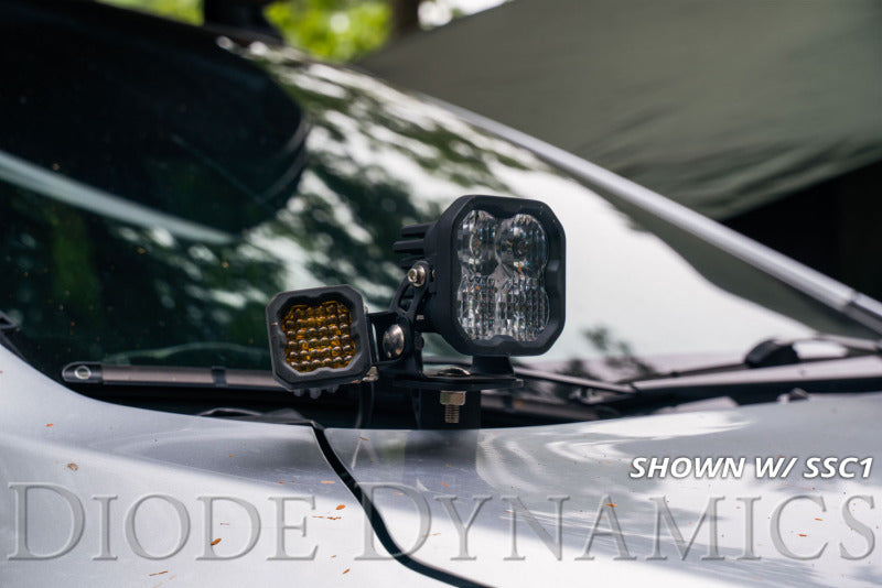 Diode Dynamics 15-21 Subaru WRX/STi Pro Stage Series 2in LED Ditch Light Kit - Yellow Combo