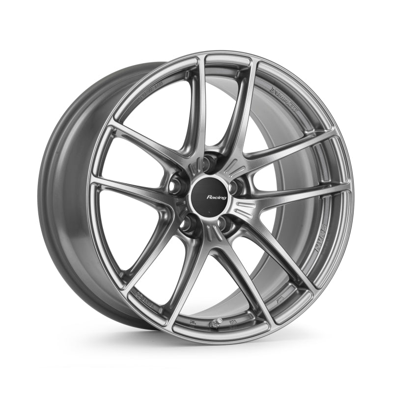 Enkei NVR5 18x8.5in / 5x114.3 BP / ET35 / 75mm Bore - Dark Hyper Silver Wheel