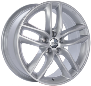 BBS SX 17x7.5 5x120 ET37 Sport Silver Wheel -72.5mm