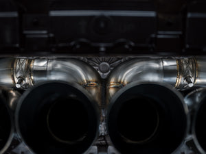 AWE Tuning 2023 C8 Corvette Z06 SwitchPath Cat-Back Exhaust - Diamond Black Tips