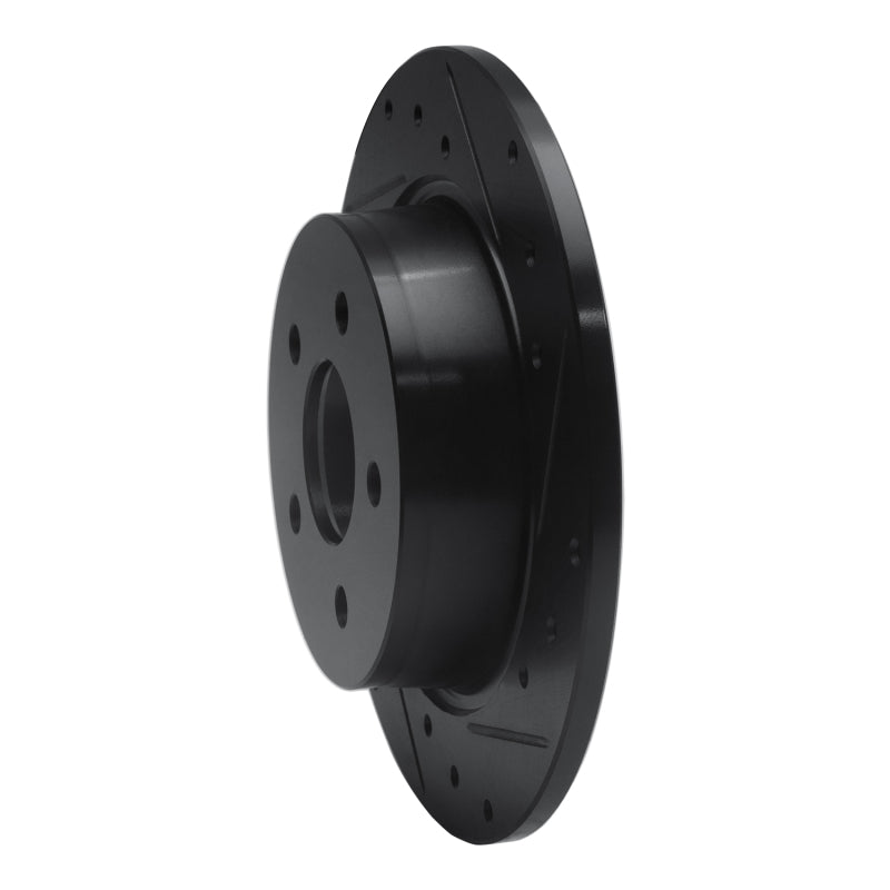 R1 08-12 Renault TRAFIC (Mexico) Rear Right Drilled & Slotted Black Brake Rotor