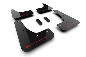 Rally Armor 24-26 Tesla Model 3 Highland Black UR Mud Flap Red Logo