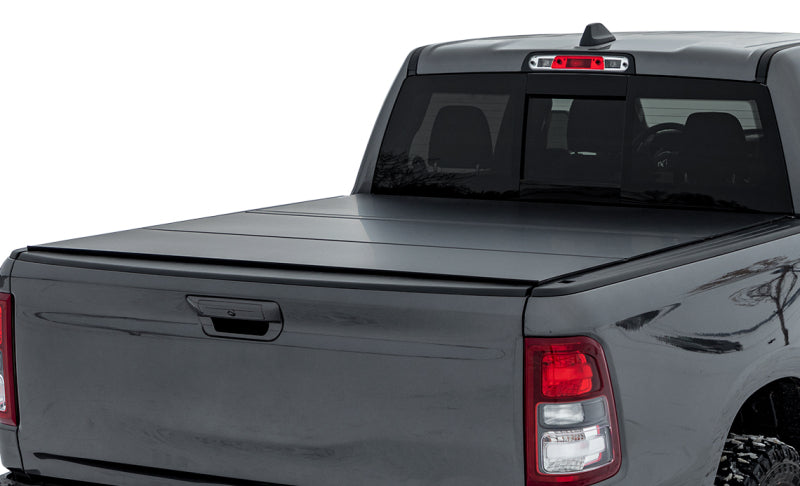 Access 2019+ Ram 2500/3500 6ft 4in Bed LOMAX Tri-Fold Cover - Urethane Carbon Fiber