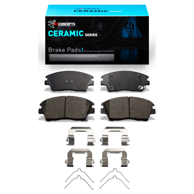 R1 17-22 Kia Sportage (USA/Canada) Front Ceramic Pads & Hardware Kit