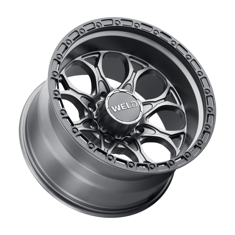 Weld Ledge 8 20x9 / 8x180 / 5 BS / 124.3 HB - Satin Gunmetal - Non-BL Wheel