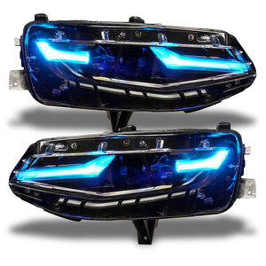 Oracle 19-21 Chevy Camaro LS/LT RGB+A Headlight DRL Kit - ColorSHIFT w/o Controller