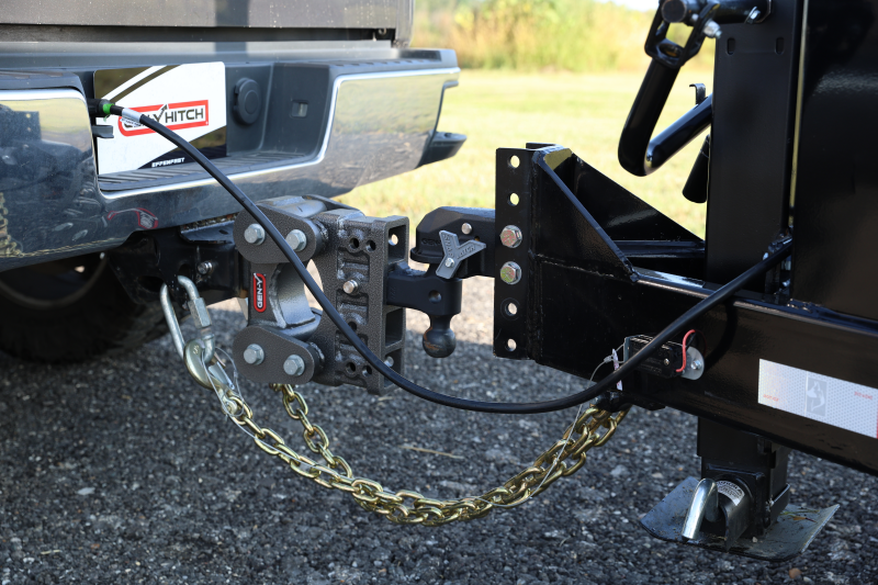 Gen-Y The Boss Torsion-Flex 2.5in Shank 9in Drop 21K Hitch w/GH-061 Dual-Ball/GH-062 Pintle Lock