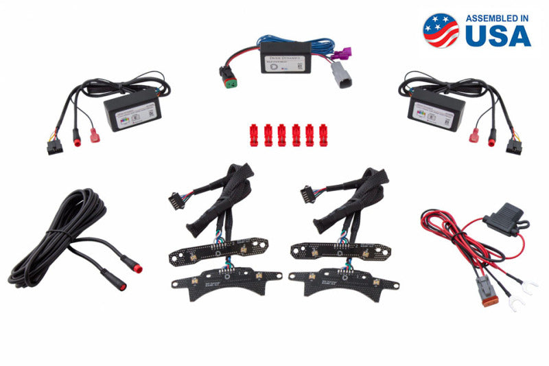 Diode Dynamics 15-21 Dodge Challenger RGBW DRL LED Boards