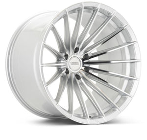 Vossen HFX-4 18x9 - 6x139.7 - ET0 - Super Deep - 106.1 - Silver Polished Wheel