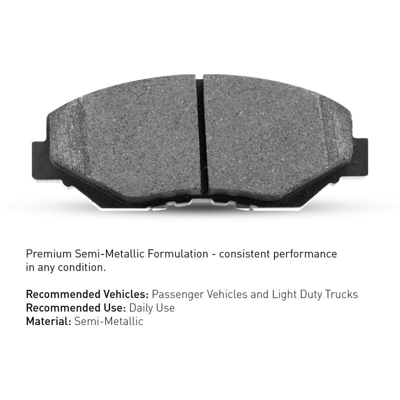 R1 04-22 Volvo C70 Front Semi Met Brake Pads