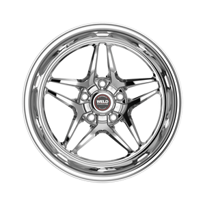 Weld S81 17x9 / 5x112 / 6.2 BS / 3.18 HB - Polished Center - Polished Shell - Non-BL Wheel
