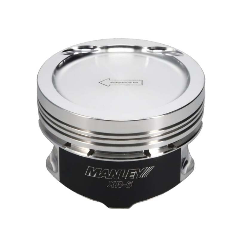 Manley Nissan SR20DE Piston Set - 87.00mm Bore 1.260in CH, -12.00 CC