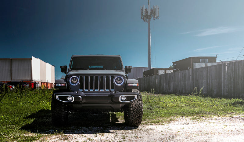 Oracle Jeep Wrangler JL/JT 7in. High Powered LED Headlights (Pair) - w/ BC1 Controller