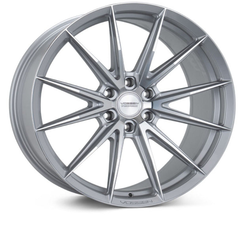Vossen HFX-2 22x10 / 6x135 / ET-18 / Super Deep Face / 87.1 - Silver Polished Wheel