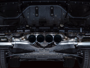 AWE Tuning 2023 C8 Corvette Z06 SwitchPath Cat-Back Exhaust - Diamond Black Tips