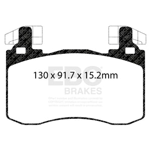 EBC 2019+ Genesis G70 2.0T Ultimax Front Brake Pads