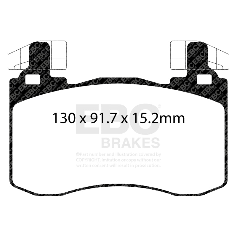 EBC 2019+ Genesis G70 2.0T Ultimax Front Brake Pads