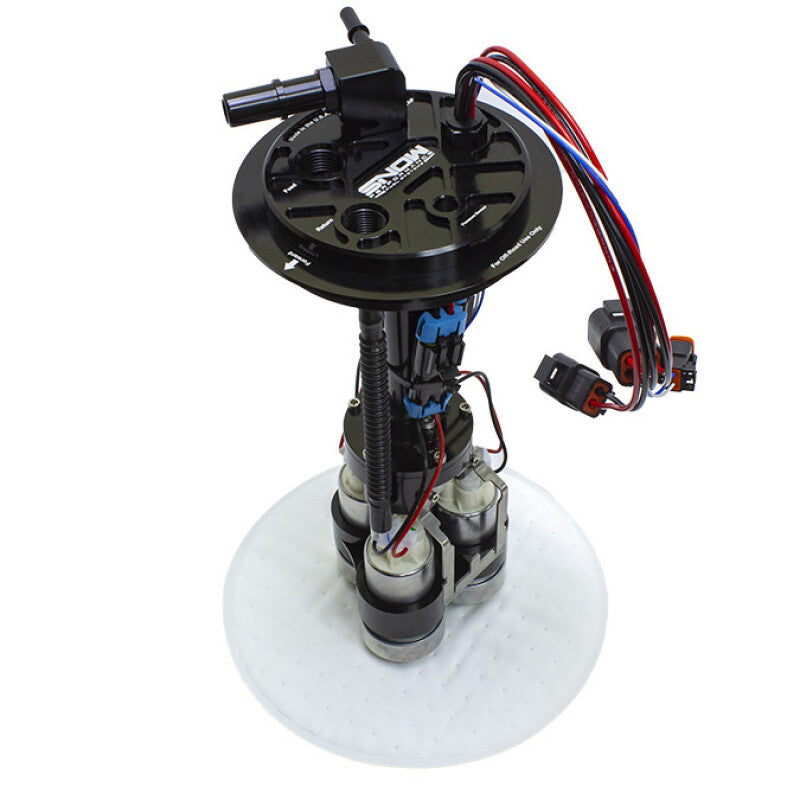 Snow Performance 05-18 GM Half Ton Truck Fuel Hat - Triple Pump