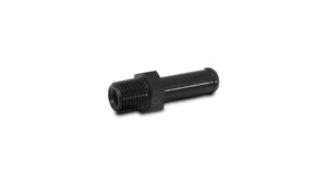 Vibrant 1/16in NPT to 1/4in Barb Straight Fitting - Aluminum