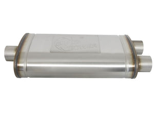 aFe Gemini XV Cat-Back Exhaust System GM Trucks 09-18 V6-4.3/V8-4.8/5.3L- Cut-Out Polished