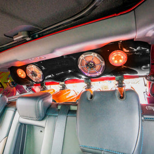 DS18 21-25 Ford Bronco 4-Door Overhead Bar Fits 4 x 8in/2x 6.5in/2x 3.78in (Speakers Not Included)