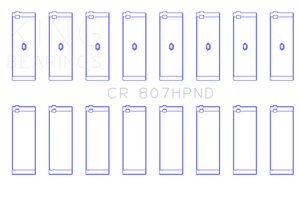 King Engine Bearings Chevy LS1 / LS6 (Size 010X) Performance Rod Bearing Set